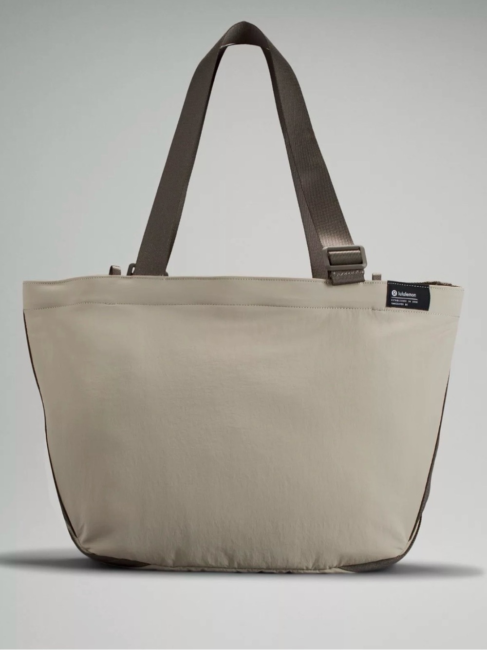 Large Lululemon Clean Lines Beige Tote 22L